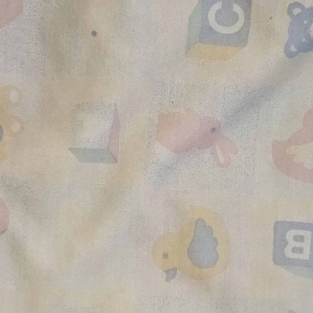 Vintage‎ 80 90s Baby Activity Play Mat Tummy Time Interactive Animals Sensory